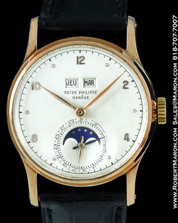 patek philippe 1526 r moonphase calendar 18k|Patek Philippe nautilus annual calendar.